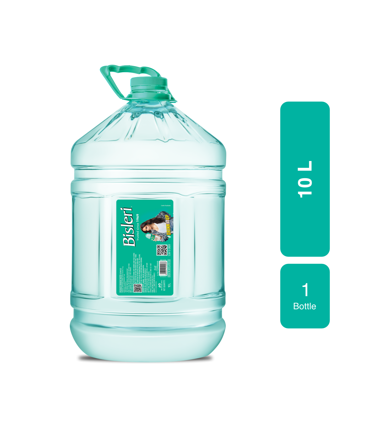 Bisleri 10 L Packaged Drinking Water